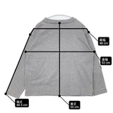 (g) HEAVY PLATING PATCH PULLOVER 定価13200円 ｇ-436 長袖Ｔシャツ カットソー ロンＴ 25AW グレー レディース グラム【中古】6-0726M∞