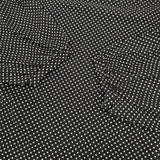 (g) DOT SHOULDER BALLOON PULLOVER 定価10780円 ストレッチ ワイド コットン 日本製 カットソー ブラック ホワイト レディース グラム【中古】6-0909M△