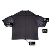 (g) TRICOT ORGANDIE COMBI PULLOVER 定価9900円 g-590 シアースリーブ 半袖Ｔシャツ カットソー ネイビー レディース グラム【中古】6-0626S♪