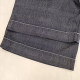 Calen h. 撥水デニム ワークサロペット 定価16940円 オーバーオール サロペット ネイビー レディース カレンアッシュ【中古】6-0913G∞