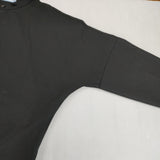 Plantation バンドカラー シャツワンピース ウール混 日本製 サイズM ワンピース ブラック レディース プランテーション【中古】6-0909M△