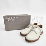 MARGARET HOWELL 578-8170004 サイズ5 牛革 シューズ・靴 オフホワイト レディース マーガレットハウエル【中古】6-0702G◎