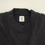 pot and tea 日本製 コットン サイズF 長袖Ｔシャツ カットソー ロンＴ ブラック レディース ポットアンドティー【中古】6-0815M∞