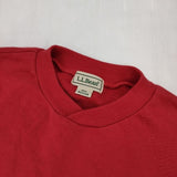 L.L.Bean French Terry Pullover 3175-1026 トレーナー スウェット レッド メンズ エルエルビーン【中古】6-0726M∞