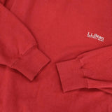 L.L.Bean French Terry Pullover 3175-1026 トレーナー スウェット レッド メンズ エルエルビーン【中古】6-0726M∞