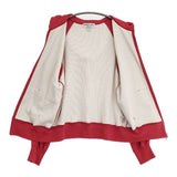 AMERICANA/BEAUTY&YOUTH UNITED ARROWS ジップアップフーディー パーカー レッド レディース アメリカーナ/ビューティアンドユース【中古】6-0913M∞