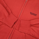 AMERICANA/BEAUTY&YOUTH UNITED ARROWS ジップアップフーディー パーカー レッド レディース アメリカーナ/ビューティアンドユース【中古】6-0913M∞