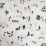 R&D.M.Co- SNOW DIARY BUGGY SHIRT 定価37400円 スノーダイアリー 総柄 ブラウス シャツ ホワイト マルチカラー レディース オールドマンズテーラー【中古】6-0726M∞