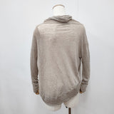 Vlas Blomme 薄手天竺フードボレロ 122011 リネン カーディガン ベージュ レディース ヴラスブラム【中古】6-0906M◎