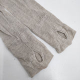 Vlas Blomme 薄手天竺フードボレロ 122011 リネン カーディガン ベージュ レディース ヴラスブラム【中古】6-0906M◎