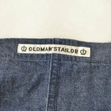 OLDMAN'S TAILOR コットン デニム サイズF エプロン アオ レディース オールドマンズテーラー【中古】6-0607G◎