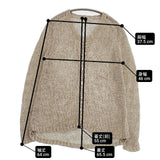 Vlas Blomme コルトレイクリネン 113039 サイズ1 カーディガン ベージュ レディース ヴラスブラム【中古】6-1003M∞