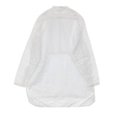 ARTS&SCIENCE コットン リネン 063-U633-158 シャツブラウス プルオーバー チュニック ホワイト レディース アーツ&サイエンス【中古】6-0907M∞