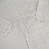ARTS&SCIENCE コットン リネン 063-U633-158 シャツブラウス プルオーバー チュニック ホワイト レディース アーツ&サイエンス【中古】6-0907M∞