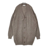MADISONBLUE シャギービッグカーディガン ロング ウール カーディガン ブラウン レディース マディソンブルー【中古】6-1008T∞