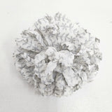 Pois E CRAVO コットン 定価13200円 コサージュ ブローチ シロ Ｌグレー レディース ポイズエ【中古】6-0615G◎