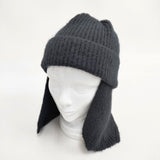 TODAYFUL フライトニットキャップ アルパカナイロンウール 定価13200円 12221015 ニットキャップ ブラック レディース トゥデイフル【中古】6-0910T◎