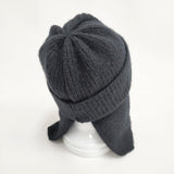 TODAYFUL フライトニットキャップ アルパカナイロンウール 定価13200円 12221015 ニットキャップ ブラック レディース トゥデイフル【中古】6-0910T◎