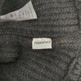 TODAYFUL フライトニットキャップ アルパカナイロンウール 定価13200円 12221015 ニットキャップ ブラック レディース トゥデイフル【中古】6-0910T◎