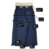 Pal'las Palace インディゴ平織タックパンツ 定価27500円 PFPT-3401A 日本製 コットン パンツ ネイビー レディース パラスパレス【中古】6-0907G∞