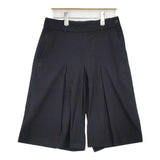 MARGARET HOWELL HIGH TWIST COTTON TWILL 定価46200円 578-5141030 パンツ キュロット 25SS ブラック レディース マーガレットハウエル【中古】6-0726G∞