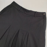 MARGARET HOWELL HIGH TWIST COTTON TWILL 定価46200円 578-5141030 パンツ キュロット 25SS ブラック レディース マーガレットハウエル【中古】6-0726G∞