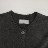 MARGARET HOWELL TWISTED CASHMERE WOOL 578-5264203 カーディガン 25AW チャコールグレー レディース マーガレットハウエル【中古】6-1008T∞