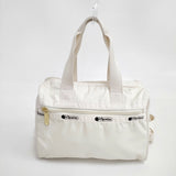 LeSportsac/GALLARDAGALANTE コラボ 別注ボストンバッグ ミニボストン 2WAY 定価19250円 ボストンバッグ ホワイト レディース レスポートサック/ガリャルダガランテ【中古】6-0604G◎