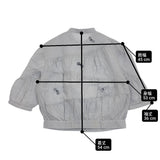 mina perhonen choucho 定価60500円 acs1303 チェック バンドカラー ラミーコットンシルク ブラウス シャツ 24SS ネイビー ホワイト レディース ミナペルホネン【中古】6-0616S♪