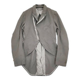 COMME des GARCONS COMME des GARCONS 燕尾 ライダース RO-J001 サイズM ジャケット AD2004 グレー レディース コムデギャルソン/コムコム【中古】6-0616M♪