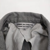 COMME des GARCONS COMME des GARCONS 燕尾 ライダース RO-J001 サイズM ジャケット AD2004 グレー レディース コムデギャルソン/コムコム【中古】6-0616M♪