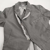 COMME des GARCONS COMME des GARCONS 燕尾 ライダース RO-J001 サイズM ジャケット AD2004 グレー レディース コムデギャルソン/コムコム【中古】6-0616M♪