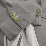 COMME des GARCONS COMME des GARCONS 燕尾 ライダース RO-J001 サイズM ジャケット AD2004 グレー レディース コムデギャルソン/コムコム【中古】6-0616M♪
