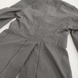 COMME des GARCONS COMME des GARCONS 燕尾 ライダース RO-J001 サイズM ジャケット AD2004 グレー レディース コムデギャルソン/コムコム【中古】6-0616M♪