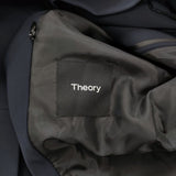 theory CLINTON W A RECISION PONTE サイズ40 ストレッチ 2B テーラードジャケット ネイビー メンズ セオリー【中古】6-0630M♪