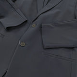 theory CLINTON W A RECISION PONTE サイズ40 ストレッチ 2B テーラードジャケット ネイビー メンズ セオリー【中古】6-0630M♪