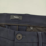 theory ZAINE SW A PRECISION PONTE サイズ32 ストレッチ スラックス パンツ 23AW ネイビー メンズ セオリー【中古】6-0630G♪