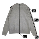 theory RILAND CN GRID LIGHT BILEN サイズM セーター ニット グレー メンズ セオリー【中古】6-0726M∞