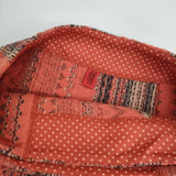 Haat ISSEY MIYAKE ウール 日本製 織り生地 HA23FG632 サイズ2 スカート オレンジ マルチカラー レディース ハートイッセイミヤケ【中古】6-1008T∞