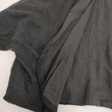 nest Robe リネンボレロ ドルマンニットカーディガン 01153-1176 カーディガン ブラック レディース ネストローブ【中古】6-0805G◎