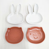 Dick Bruna ディック・ブルーナ ミッフィー グランティー 4枚セット 豆皿 皿 シロ レディース【中古】6-0716G◎