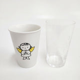 miffy てんし エンジェル コップ 2点セット グラス クリア レディース ミッフィー【中古】6-0716G◎