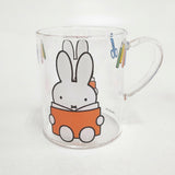 miffy 未使用 リーディングミッフィー ぼりすのグラス そら 2点セット グラス クリア レディース ミッフィー【中古】6-0716G◎