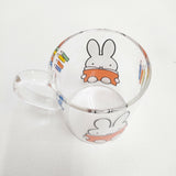 miffy 未使用 リーディングミッフィー ぼりすのグラス そら 2点セット グラス クリア レディース ミッフィー【中古】6-0716G◎