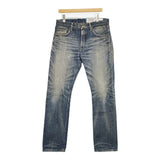 NEIGHBORHOOD ウォッシュドデニムパンツ ダメージ加工 サイズL デニムパンツ ブルー メンズ ネイバーフッド【中古】6-0726G∞