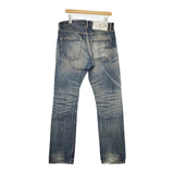 NEIGHBORHOOD ウォッシュドデニムパンツ ダメージ加工 サイズL デニムパンツ ブルー メンズ ネイバーフッド【中古】6-0726G∞