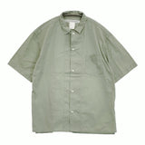 EEL Hanabi Shirt 花火シャツ サイズS 定価16500円 E-20401A 半袖シャツ ライトグリーン メンズ イール【中古】6-0630S♪