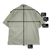EEL Hanabi Shirt 花火シャツ サイズS 定価16500円 E-20401A 半袖シャツ ライトグリーン メンズ イール【中古】6-0630S♪
