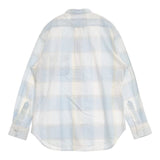 EEL Atelier Shirt マドラスチェック 定価17600円 E-21404B アトリエシャツ XS 長袖シャツ ホワイト ライトブルー メンズ イール【中古】6-0726M∞