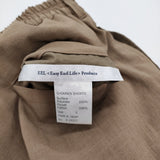 EEL SYOUNEN SHORTS 少年ショーツ サイズS 定価19250円 E-24211 ショートパンツ ハーフパンツ ショーツ 24SS ライトブラウン メンズ イール【中古】6-0630S♪